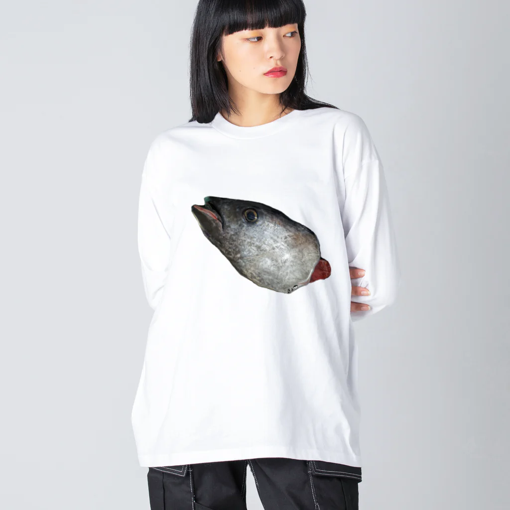 魚肉販売所のリアぎょ Big Long Sleeve T-Shirt