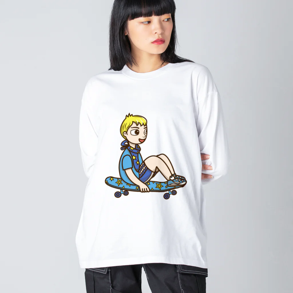 Sophie's storeのスケボー少年 Big Long Sleeve T-Shirt