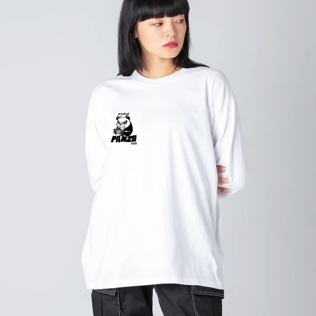 歌うひと SE-YAのパンダのパン蔵くん Big Long Sleeve T-Shirt