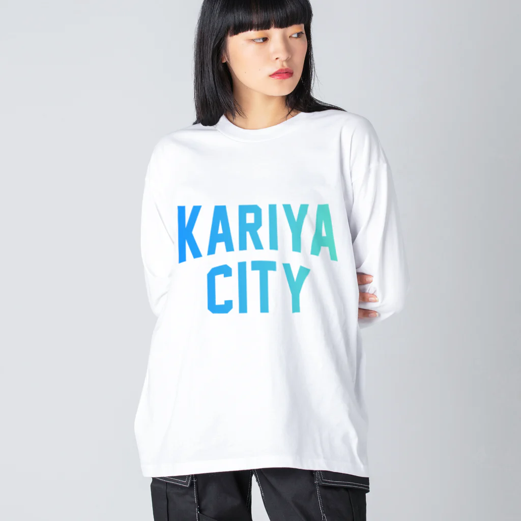 JIMOTOE Wear Local Japanの刈谷市 KARIYA CITY Big Long Sleeve T-Shirt