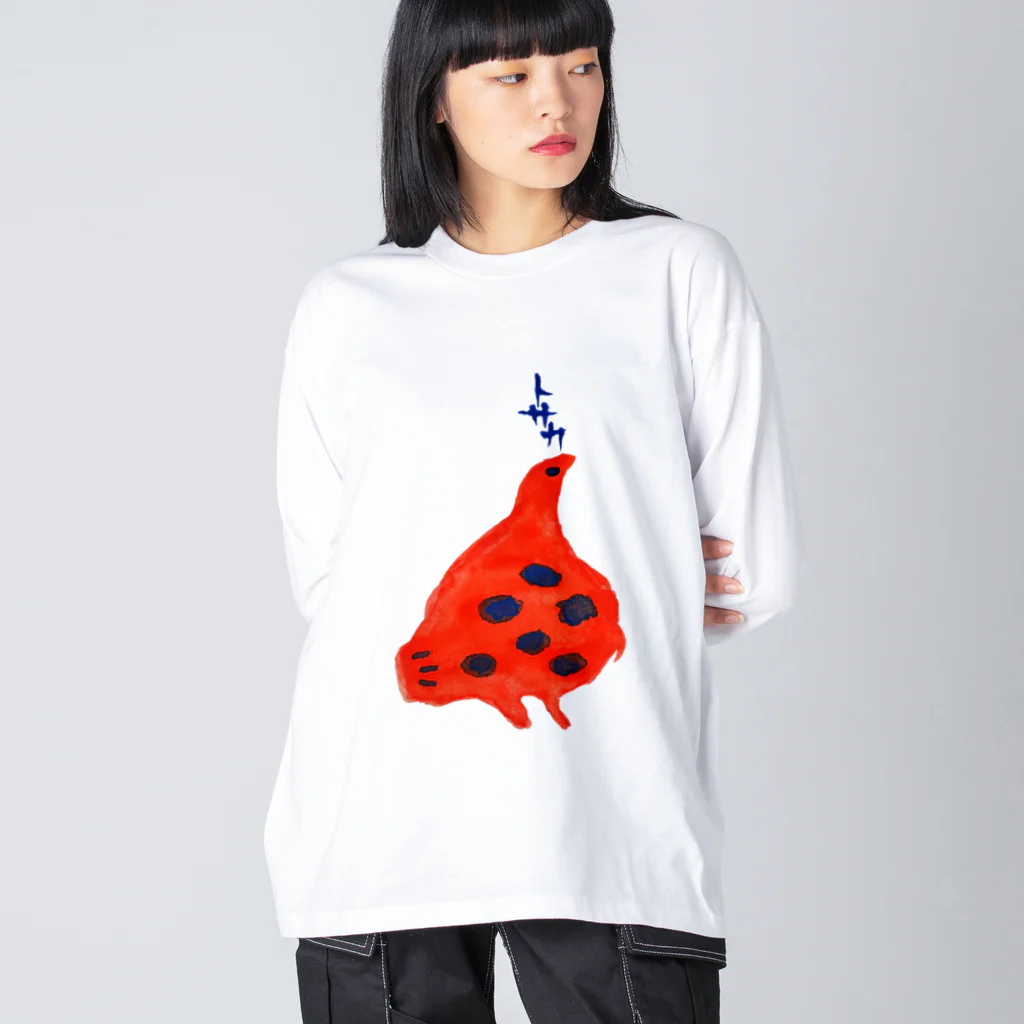 MAUMEEのトサカ鳥 ビッグシルエットロングスリーブTシャツ