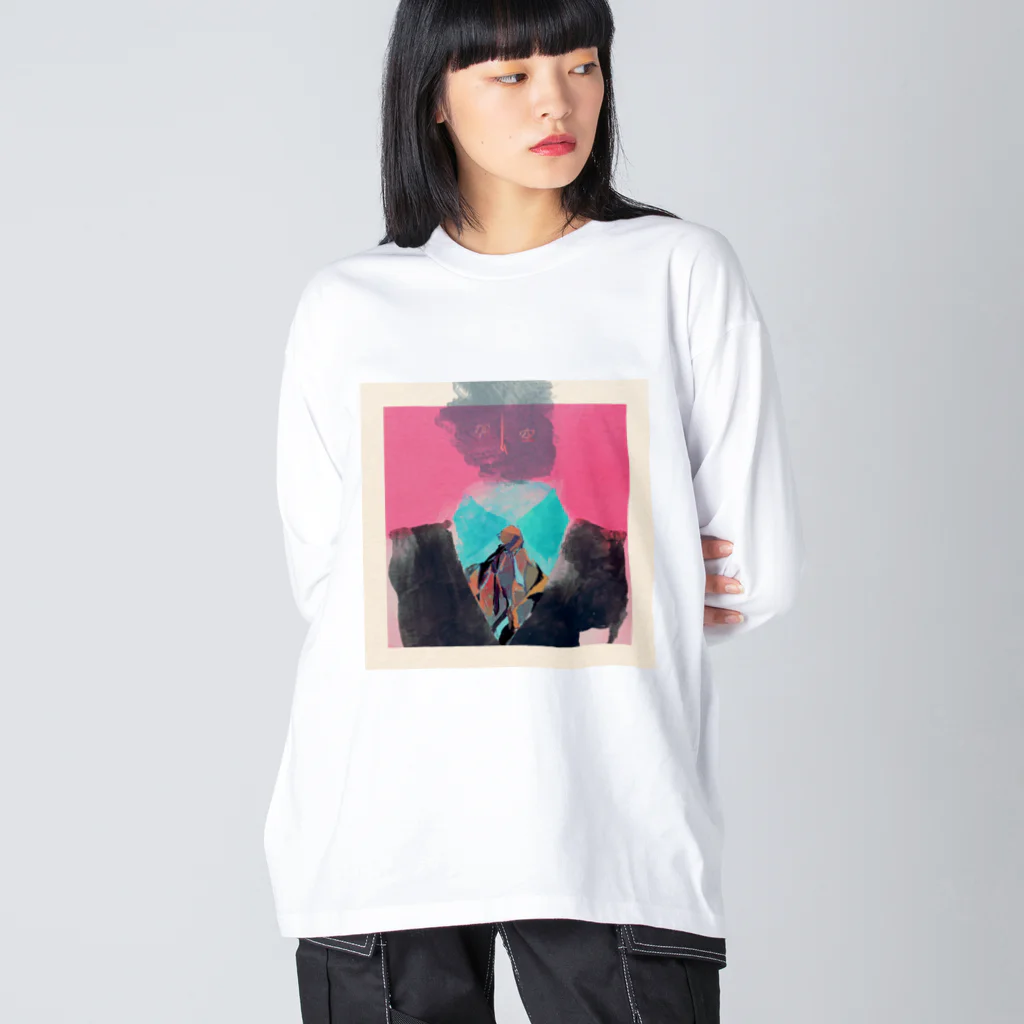  ‪つつつショップの架空な私 Big Long Sleeve T-Shirt