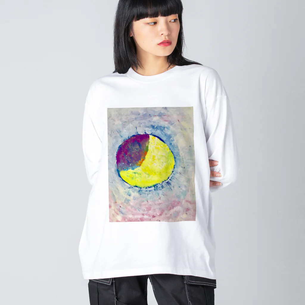 Saki's SHOPのNothing, something and creators ビッグシルエットロングスリーブTシャツ