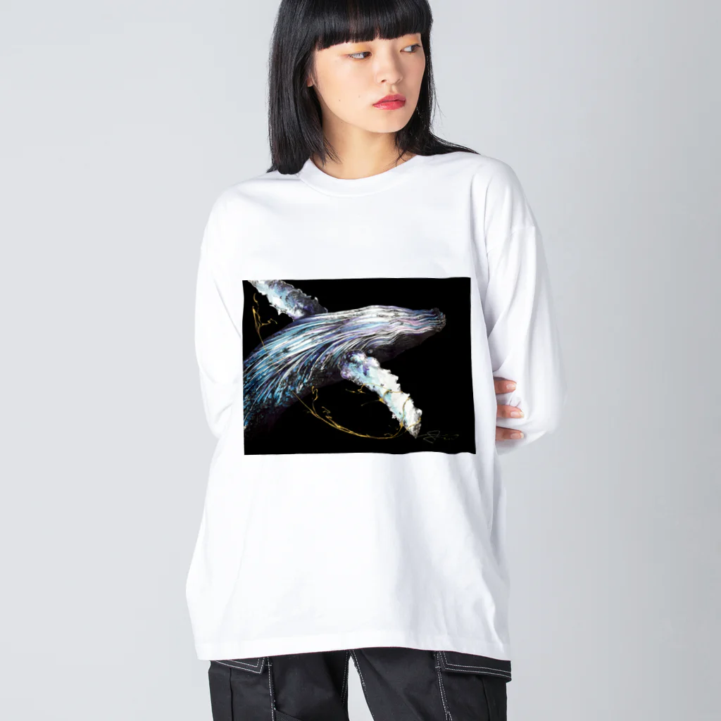 jin-whalesongのrevive ビッグシルエットロングスリーブTシャツ