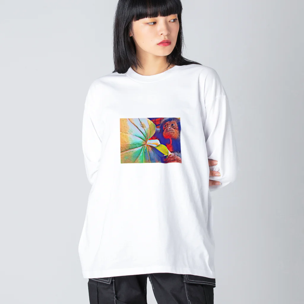 Reezooのウキッ。ん?@Reezoo Big Long Sleeve T-Shirt