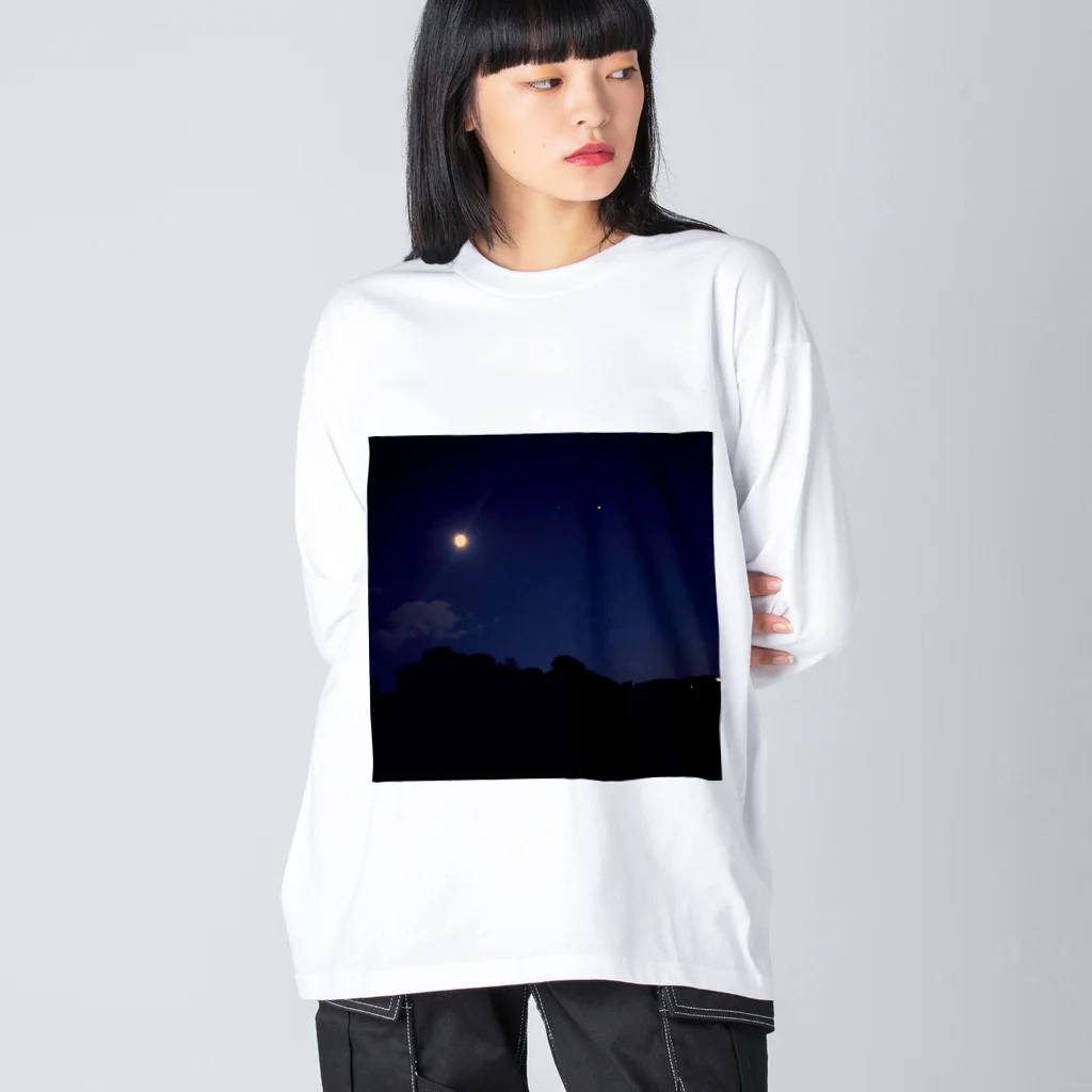 すももちゃん。のsecretnight ビッグシルエットロングスリーブTシャツ