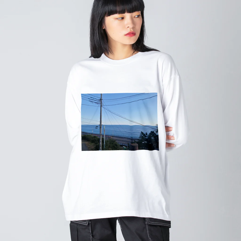 いのちばっかりさofficialの歳をとってもこの景色を二人で見よう ビッグシルエットロングスリーブTシャツ