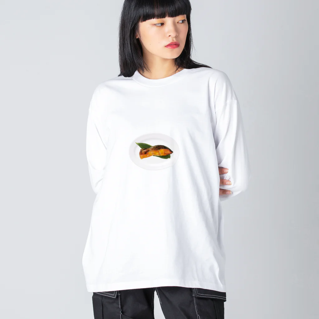 猫檸檬🎨の紅鮭 Big Long Sleeve T-Shirt