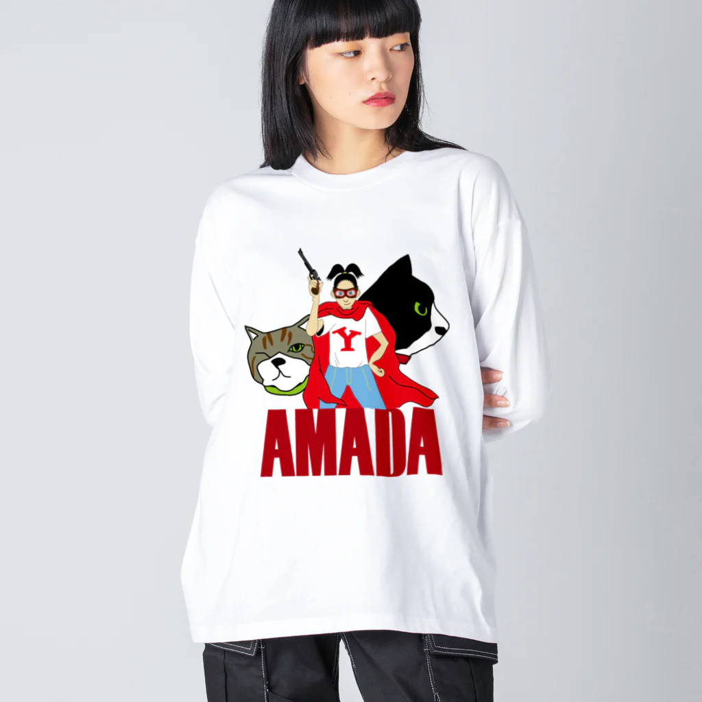 R.Muttの山田かおりクラブ Big Long Sleeve T-Shirt