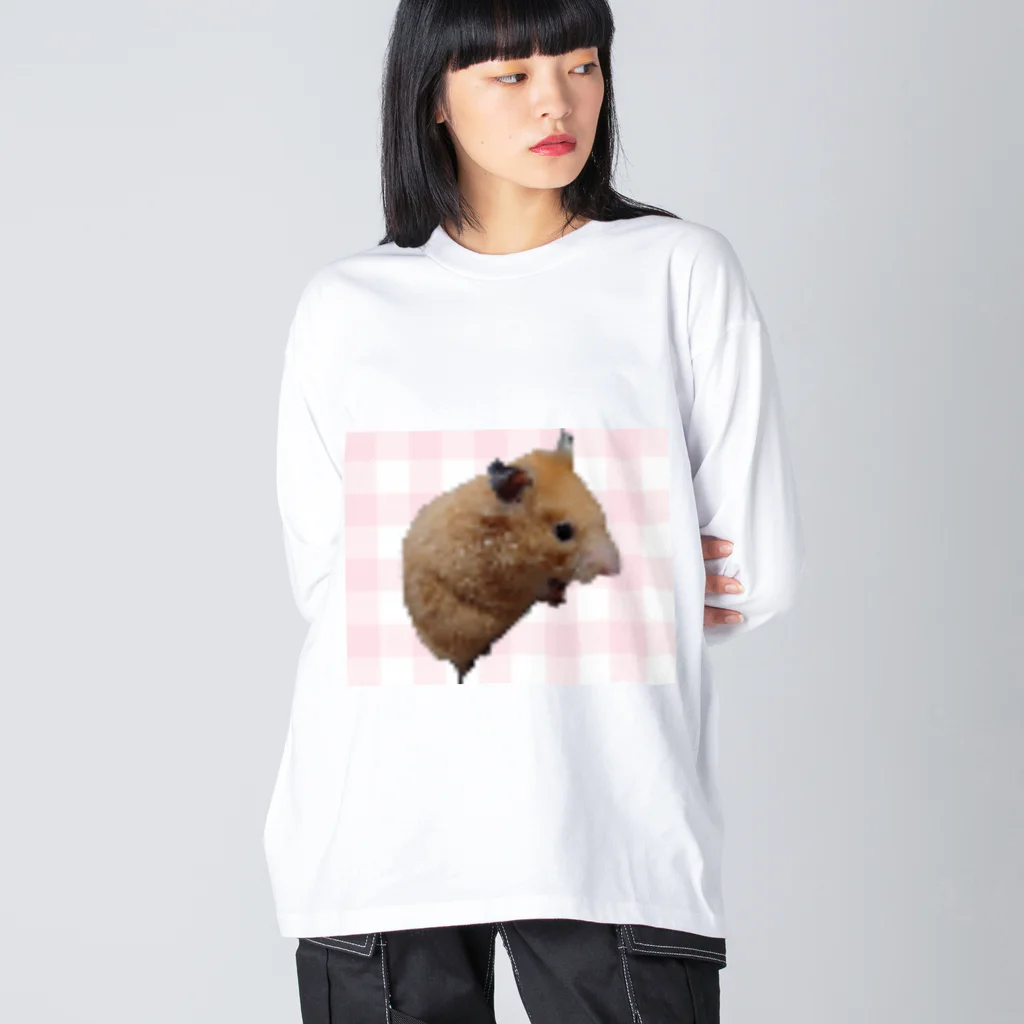 友希（ゆき）のモイちゃん2 ビッグシルエットロングスリーブTシャツ