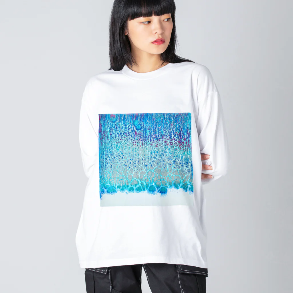 Noriyuki_Kiuchiのアイスクリームホリック ビッグシルエットロングスリーブTシャツ