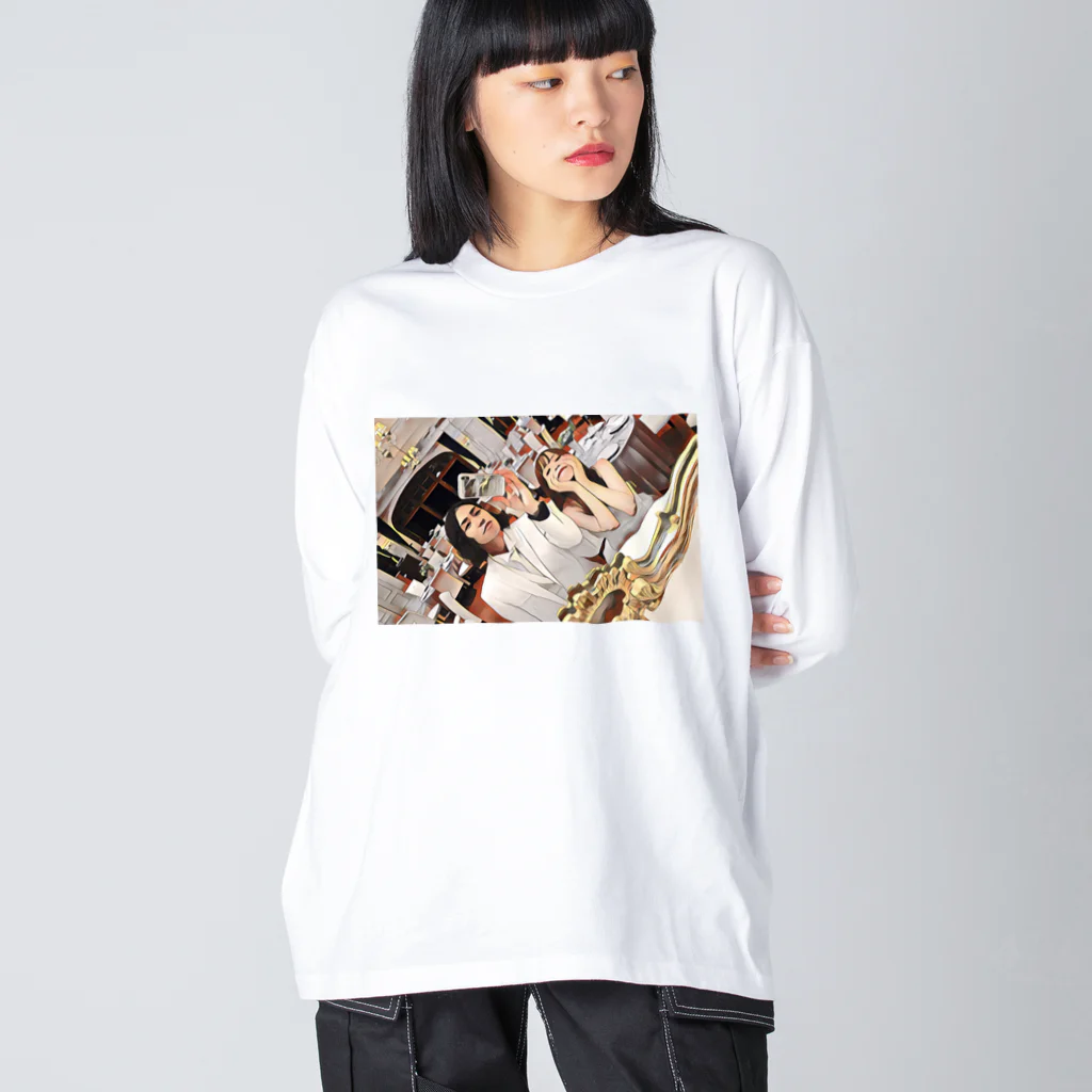 AYANE0229の抽選 Big Long Sleeve T-Shirt