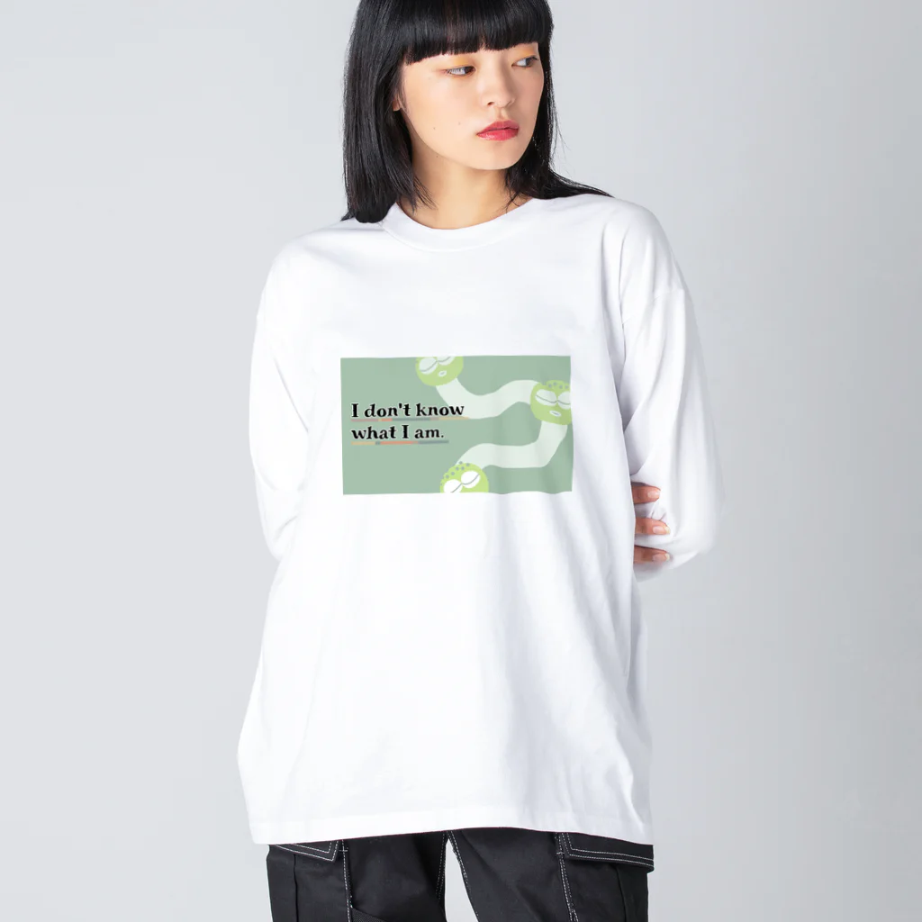 両手にパン🍞のI don't know what I am Big Long Sleeve T-Shirt