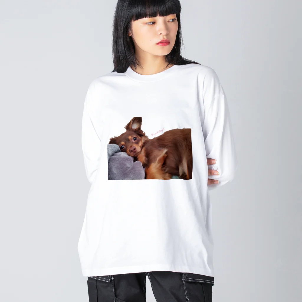 lovedogsの#Lovedogs Big Long Sleeve T-Shirt