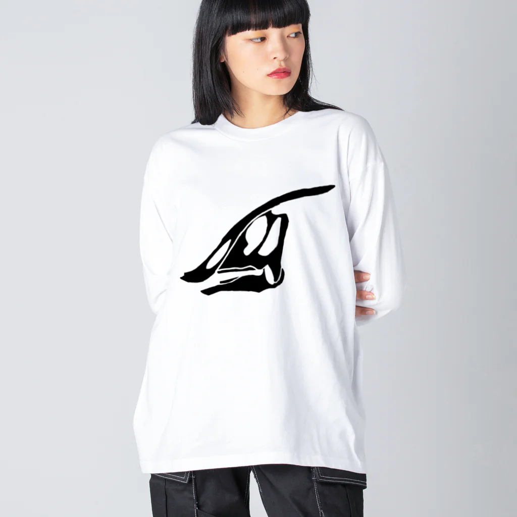 nolly109のサウロロフス横向き Big Long Sleeve T-Shirt