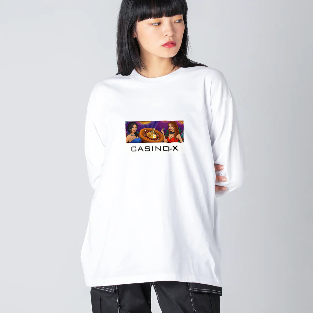 casino-xのカジノエックス ビッグシルエットロングスリーブTシャツ