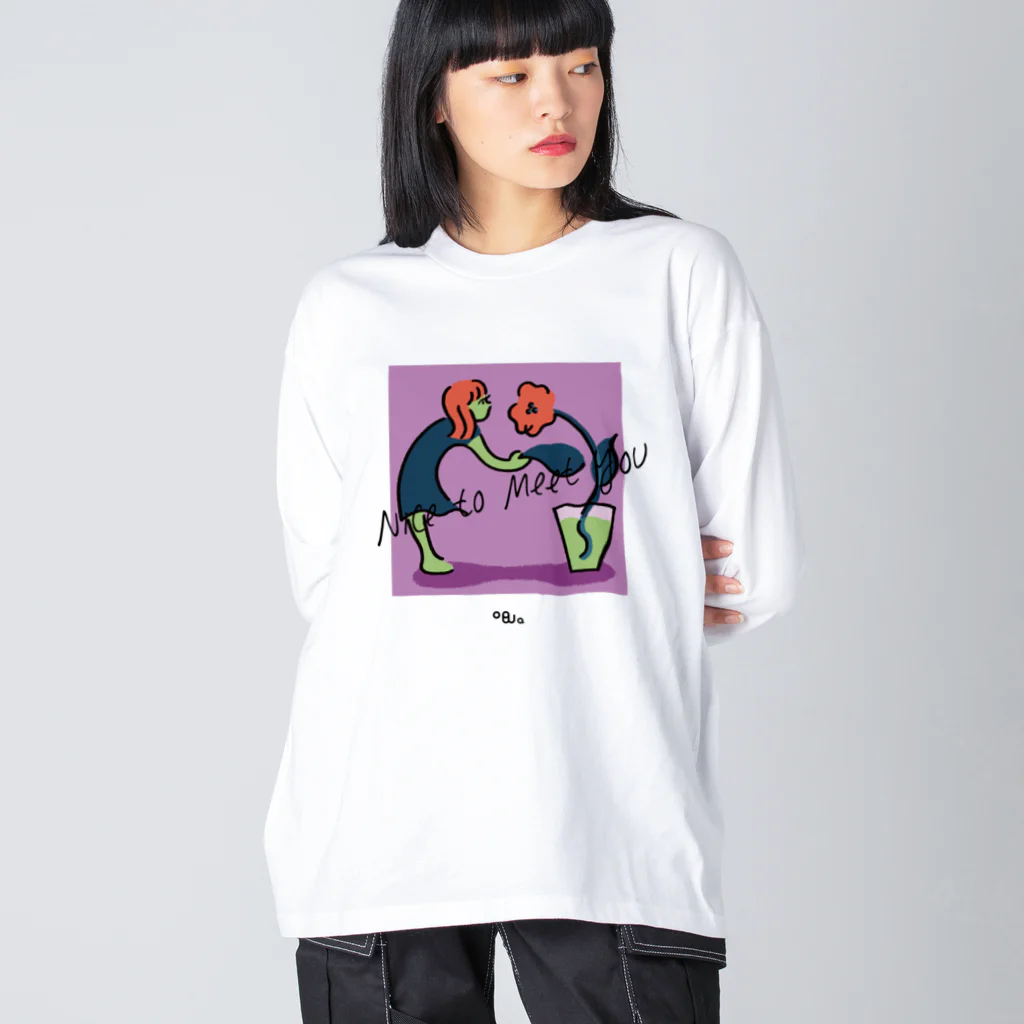 ogwのどうぞよろしく ビッグシルエットロングスリーブTシャツ