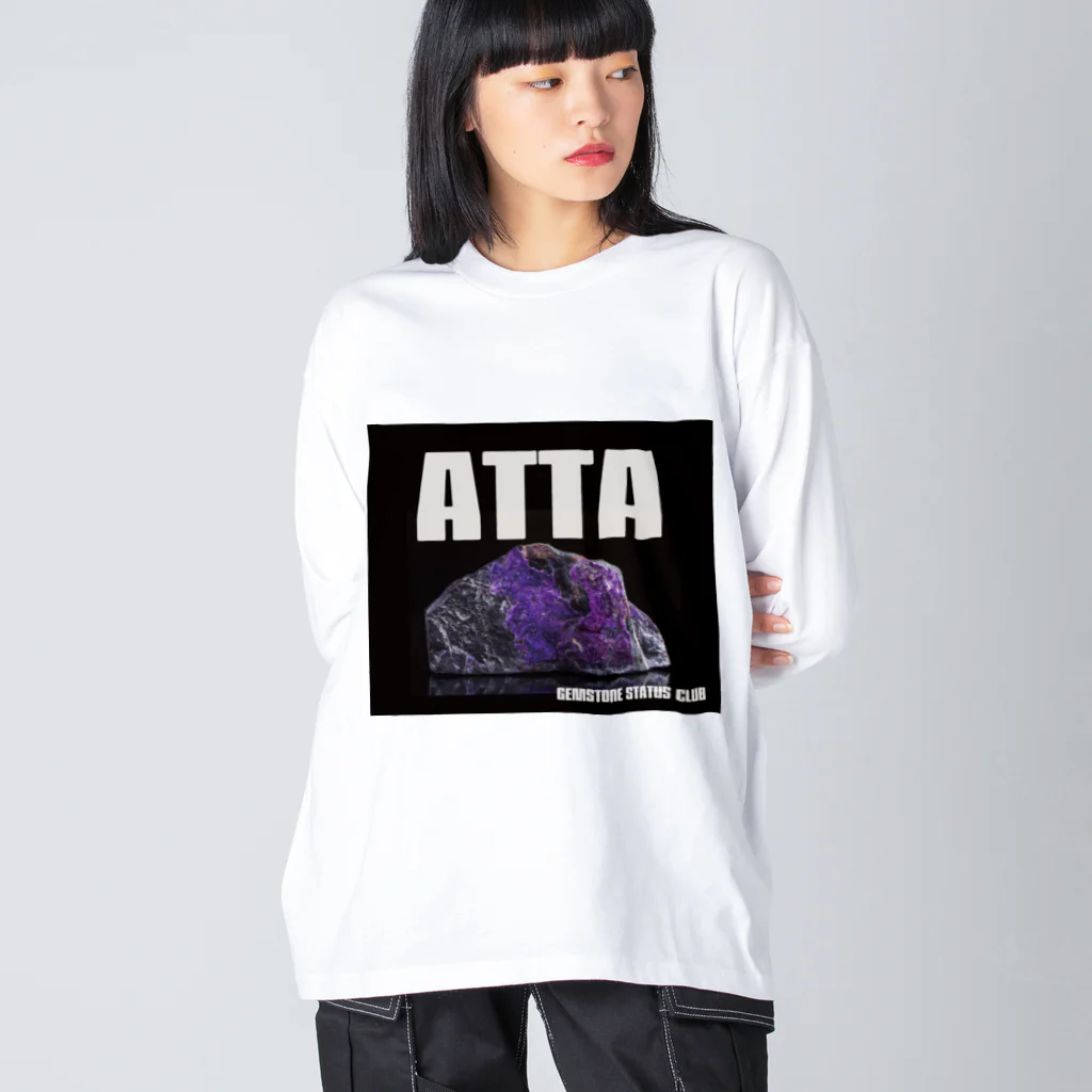 ATTA STATUS CLUBのGEMSTONE ビッグシルエットロングスリーブTシャツ