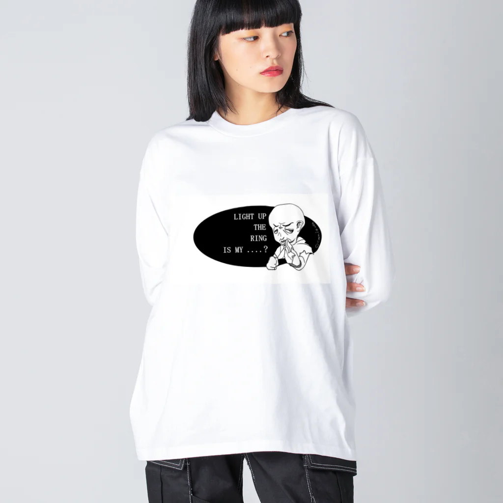 ３２６(大野満)の326イラスト Big Long Sleeve T-Shirt