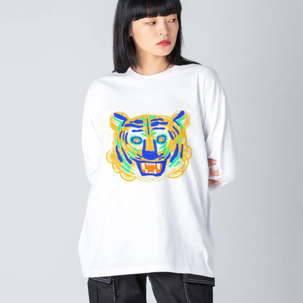 Calfeeのneko Big Long Sleeve T-Shirt