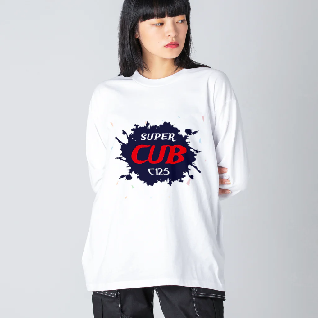 ULTIMATEFIREのsuper cub c125 Big Long Sleeve T-Shirt