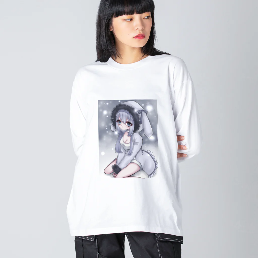 纈珠✝︎の拾ってくれてもいいんですよ Big Long Sleeve T-Shirt