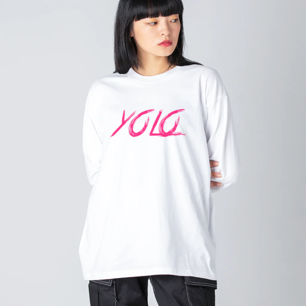 WTE STOREの人生1度きり4 Big Long Sleeve T-Shirt