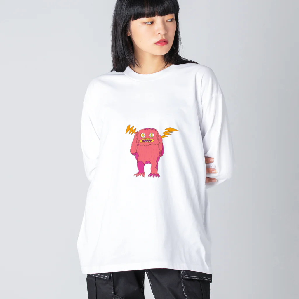 Mirai Gotoのdepressed yeti (hyperacusis) ビッグシルエットロングスリーブTシャツ