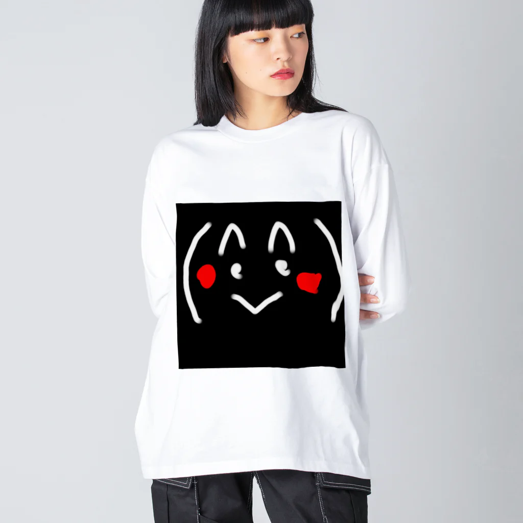 顔文字の顔文字服 Big Long Sleeve T-Shirt