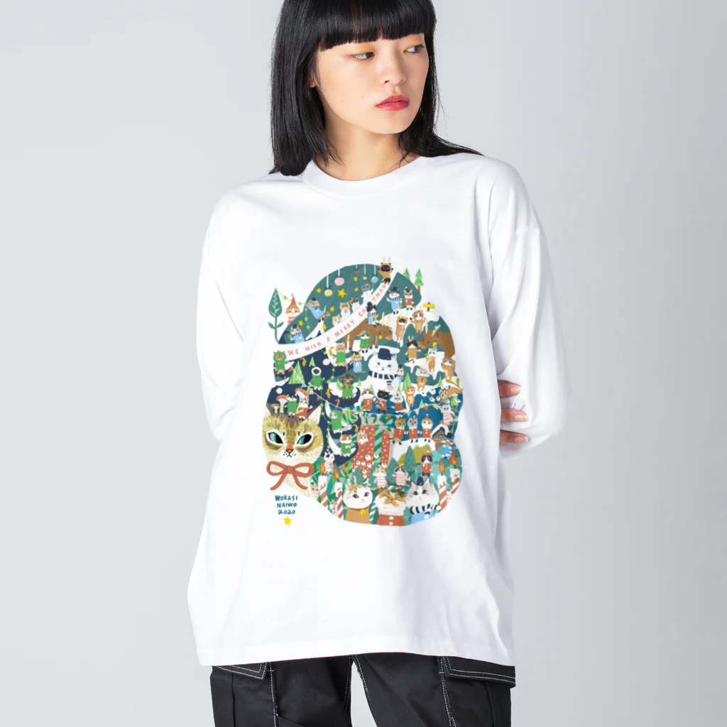 wokasinaiwoの2020クリスマス Big Long Sleeve T-Shirt