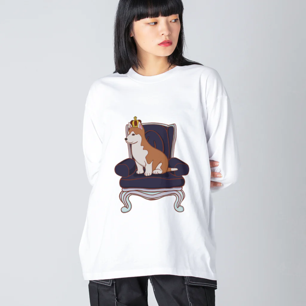 prunelleのKing Dog Big Long Sleeve T-Shirt