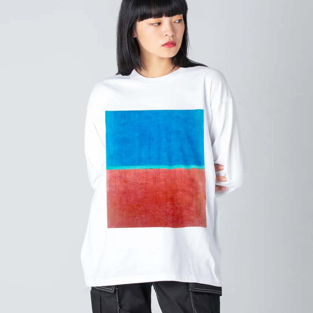 omuramのpattern 2020-3 ビッグシルエットロングスリーブTシャツ