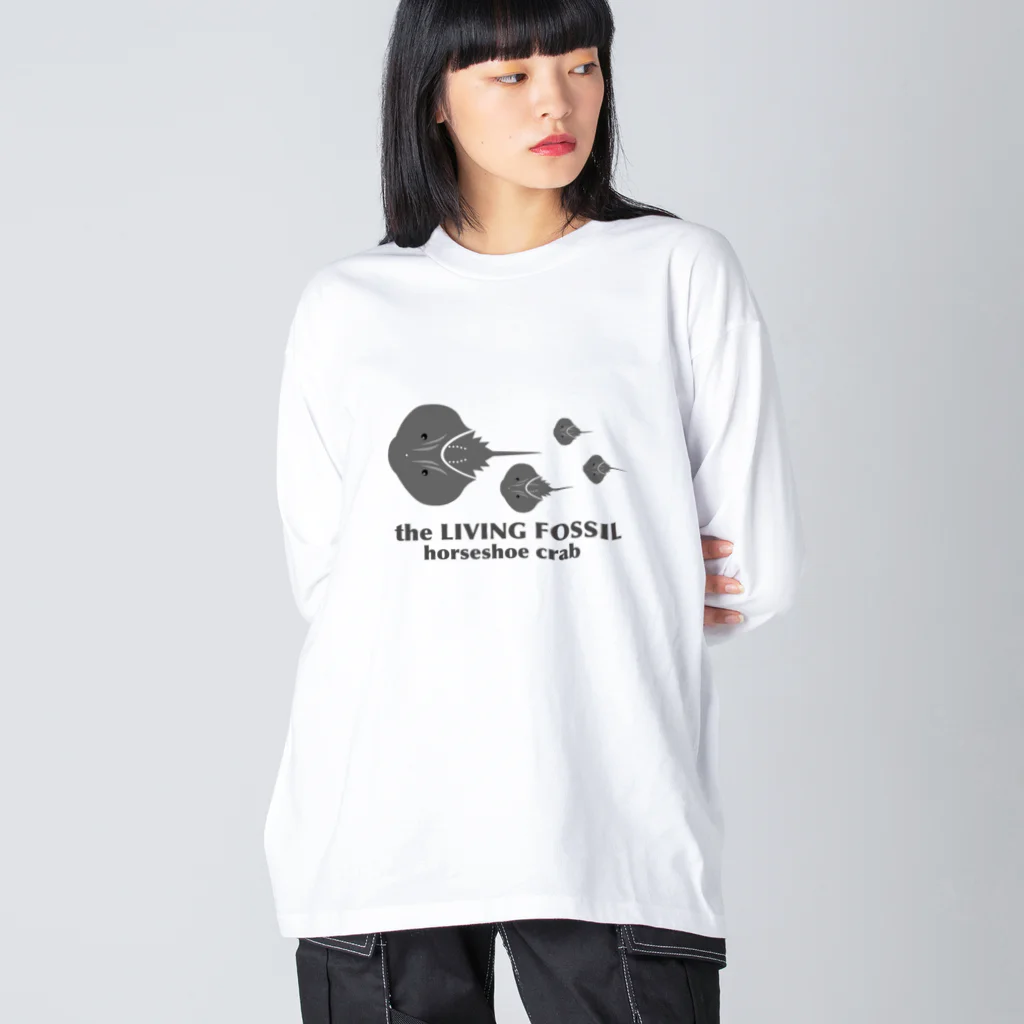 mojokinnの生きる化石（カブトガニ） Big Long Sleeve T-Shirt