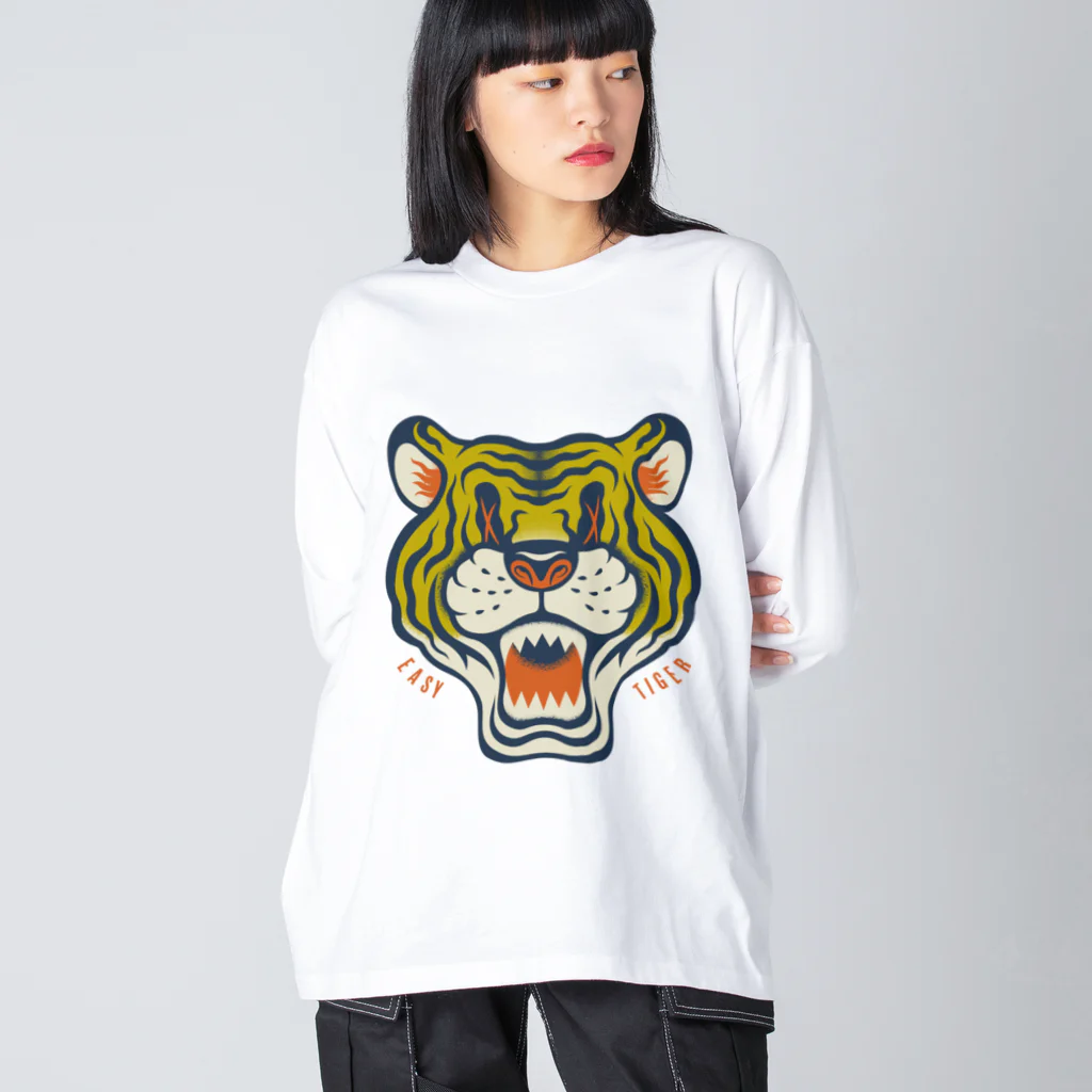 El PinoのEasy Tiger ビッグシルエットロングスリーブTシャツ