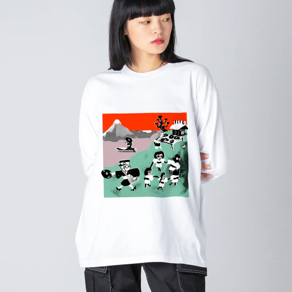 大橋裕之のふるさと ビッグシルエットロングスリーブTシャツ