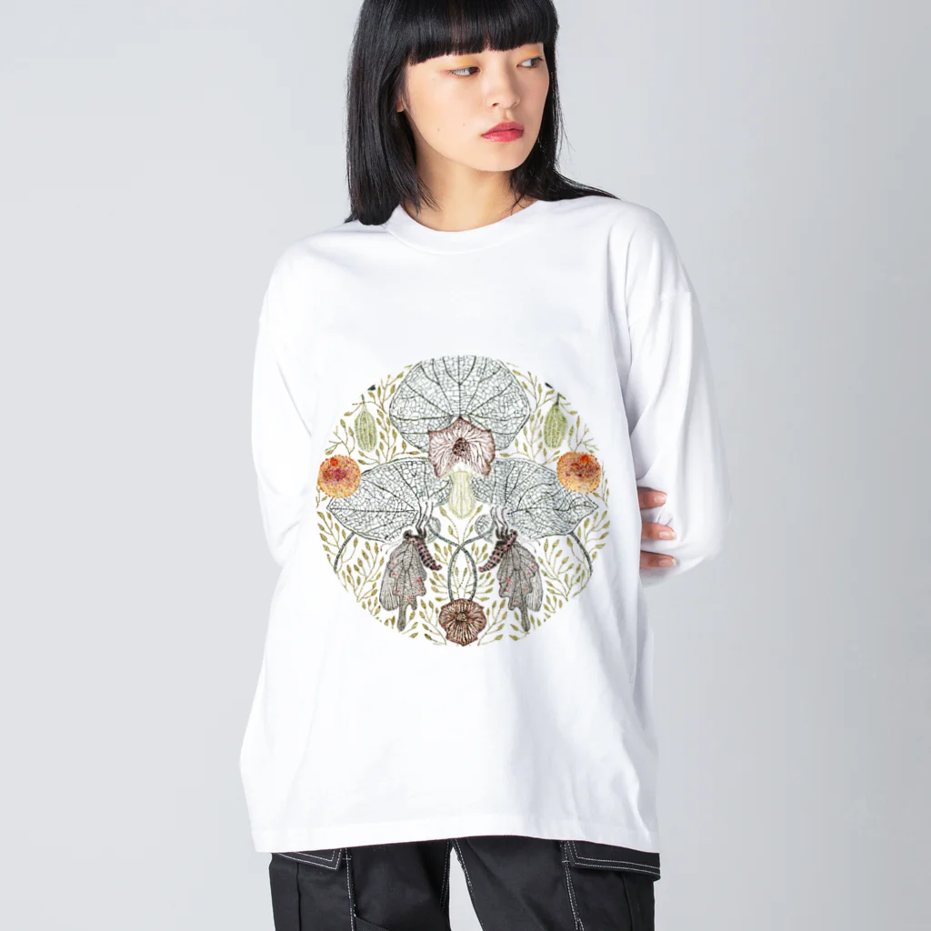 suzuko.momoyamaのジャコウアゲハ Big Long Sleeve T-Shirt