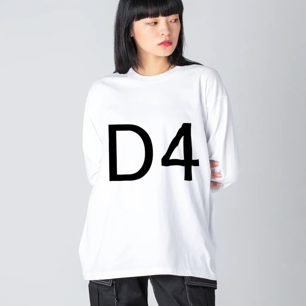 Sakana-manのD4 ビッグシルエットロングスリーブTシャツ