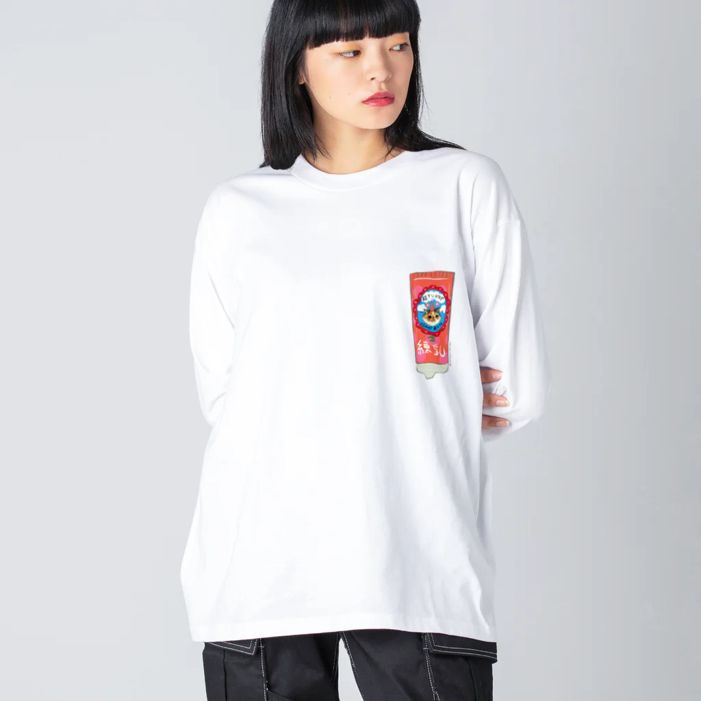 wokasinaiwoの超あんず印の練乳 Big Long Sleeve T-Shirt