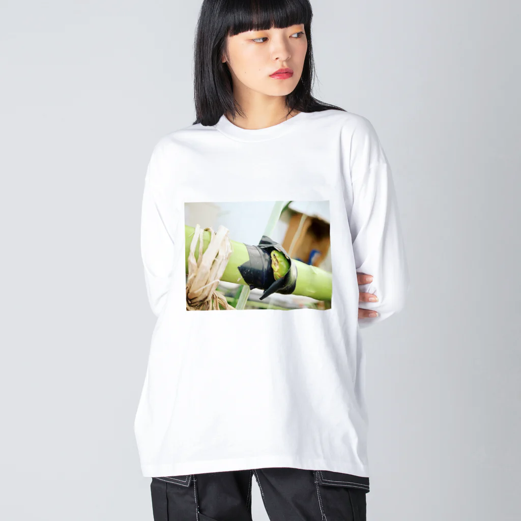 おてもとのかくれんぼ Big Long Sleeve T-Shirt