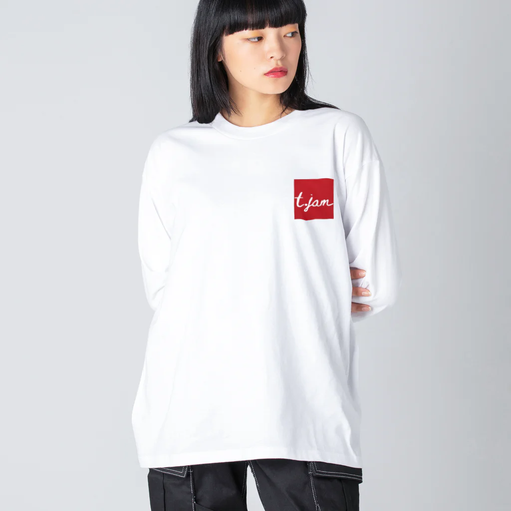 T.jamのt.jam ビッグシルエットロングスリーブTシャツ