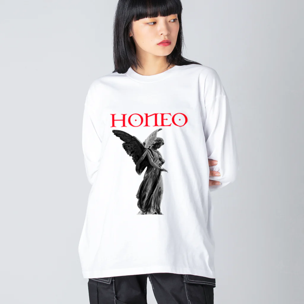 honeo honeo💥の天使なホネ ビッグシルエットロングスリーブTシャツ