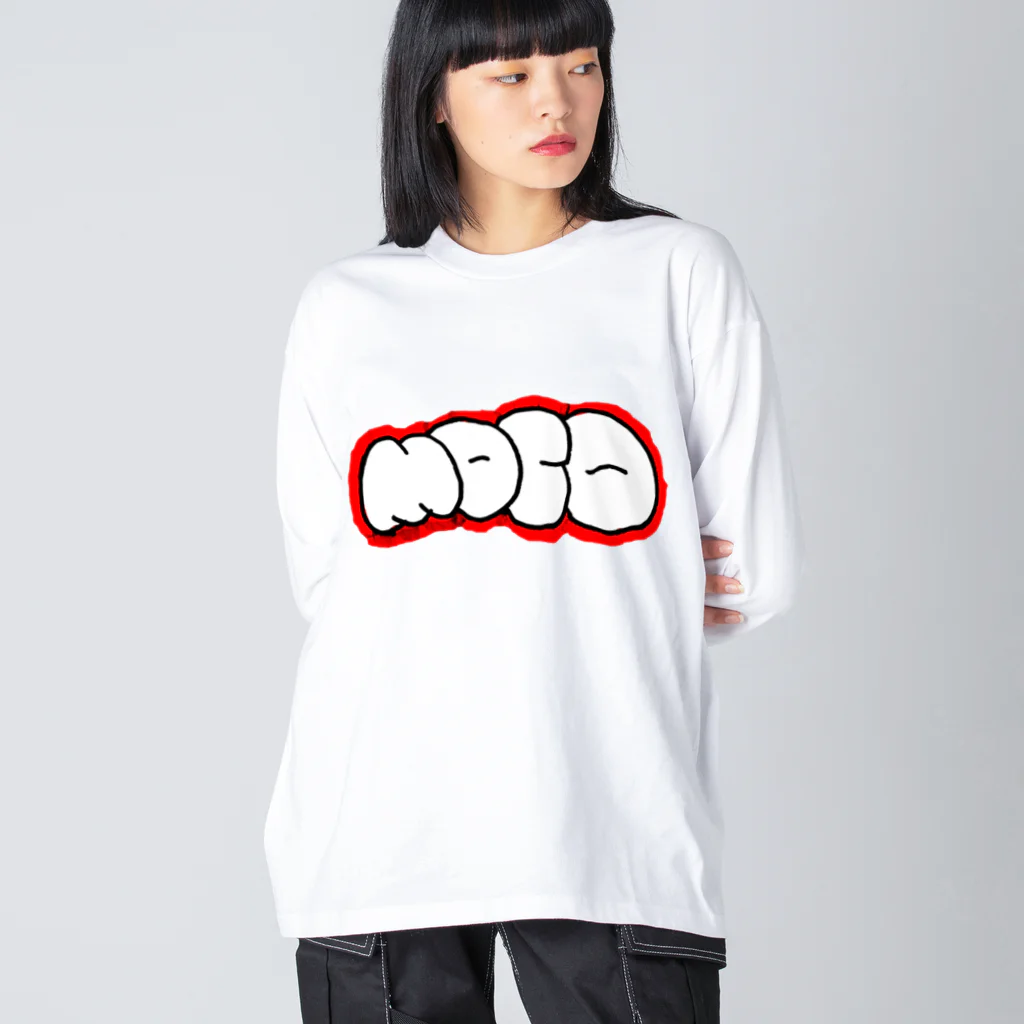 adultのmoco Big Long Sleeve T-Shirt