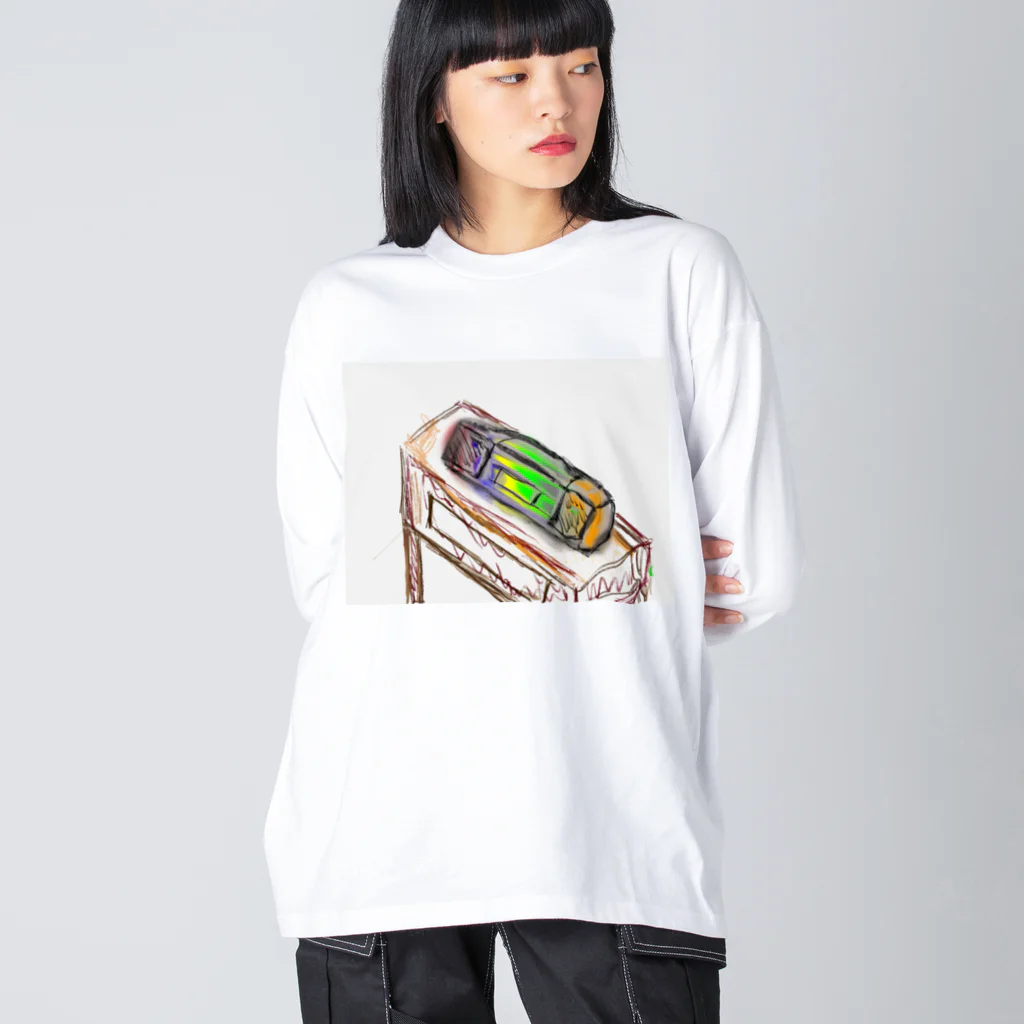 aconaruのラジカセ Big Long Sleeve T-Shirt