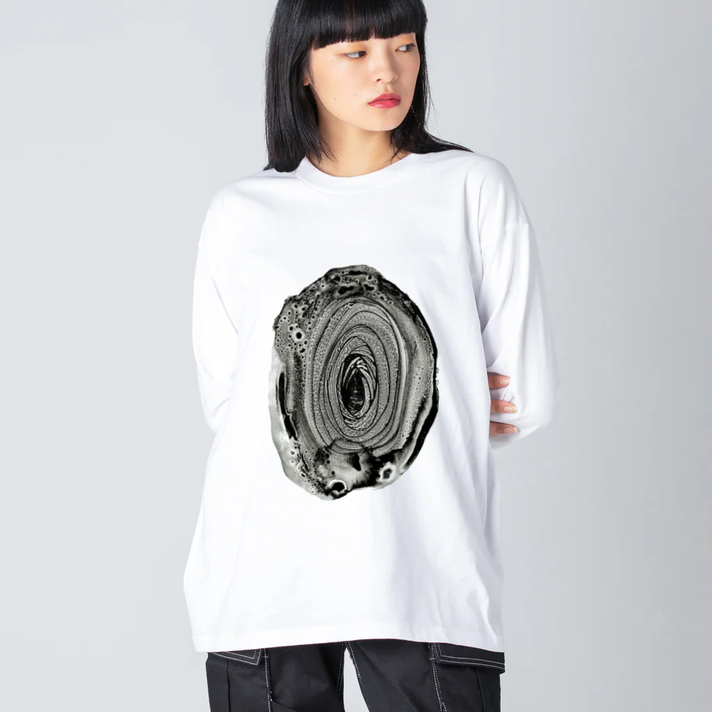 momenkoTWの魂ワープ Big Long Sleeve T-Shirt