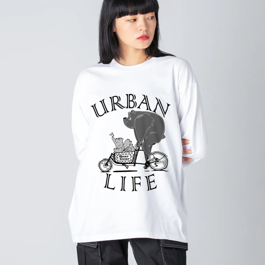 nidan-illustrationの"URBAN LIFE" #1 ビッグシルエットロングスリーブTシャツ