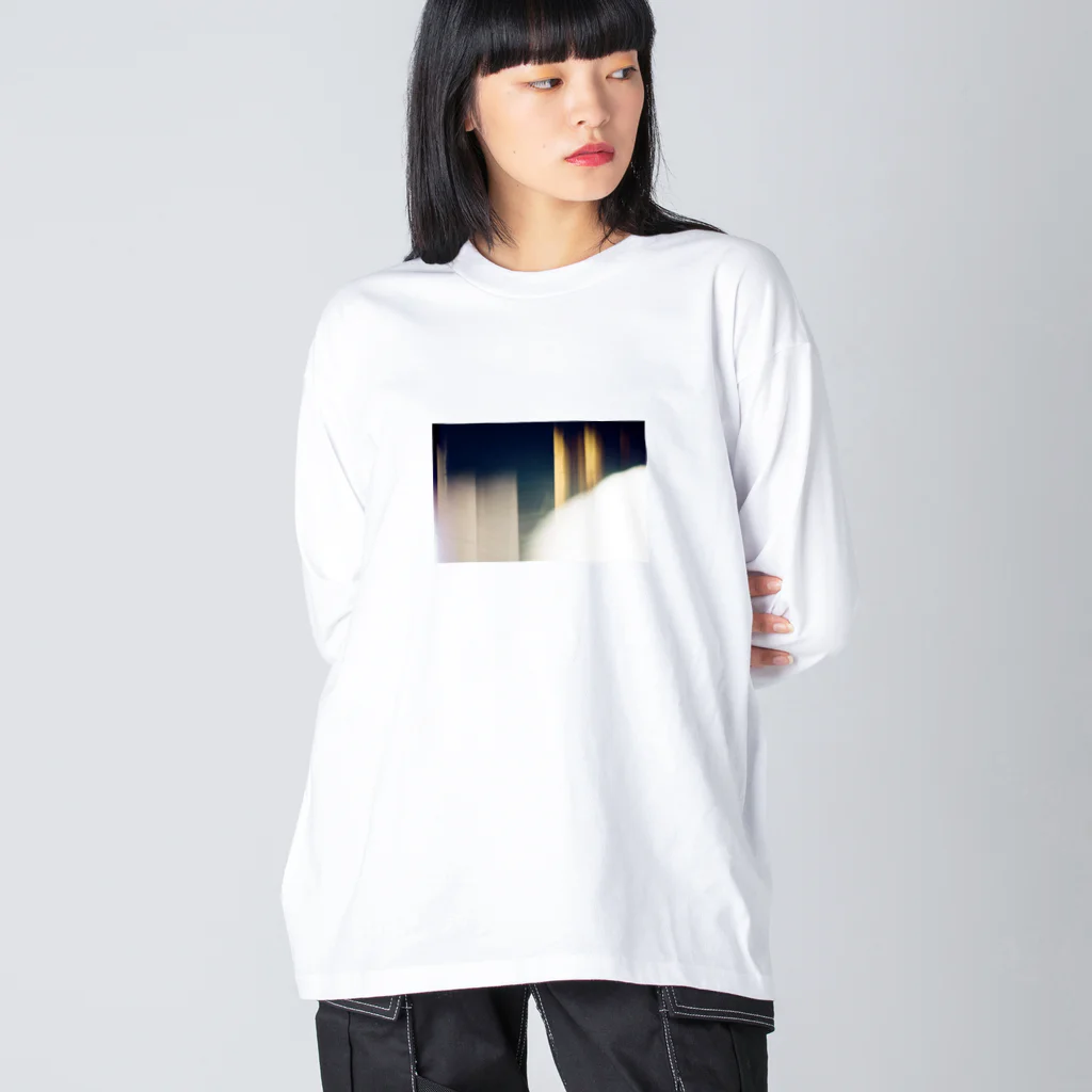 NEKOMeshiの忍耐 Big Long Sleeve T-Shirt