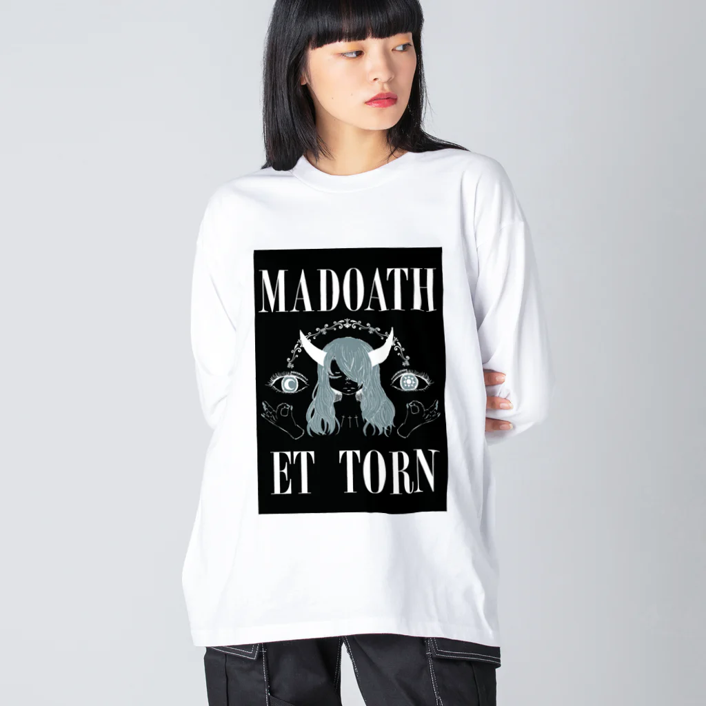 MADOATH ET TORN official GoodsのMADOATH ET TORN official Goods ビッグシルエットロングスリーブTシャツ