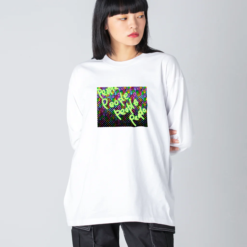 あきょり。のPeople People People ビッグシルエットロングスリーブTシャツ