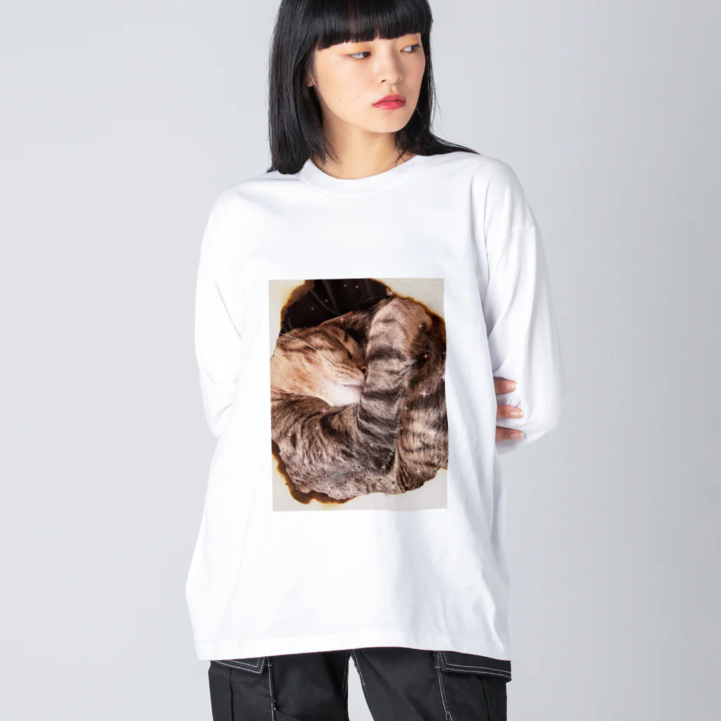 Pirka Nonnoのこれが本当の眠子🐾 Big Long Sleeve T-Shirt