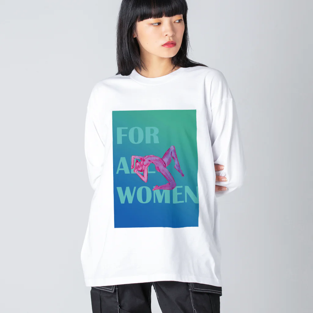 Yuta YoshiのAll for women1 ビッグシルエットロングスリーブTシャツ